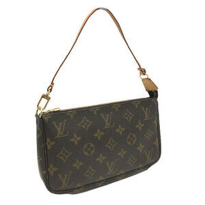 Louis Vuitton Shoulder Brown Pochette Handbag Accessoires Bag
